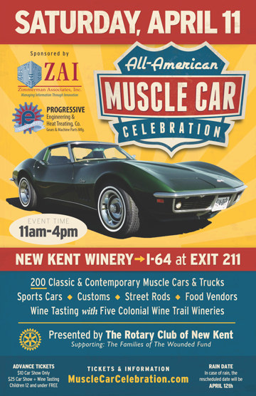 2015 Muscle Car Poster