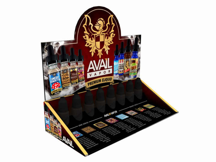 <br /><b>Warning</b>: Undefined variable $page_no in <b>/home2/laymanne/public_html/projects.php</b> on line <b>609</b><br />AVAIL Vapor Premium E-Liquid Display Print 