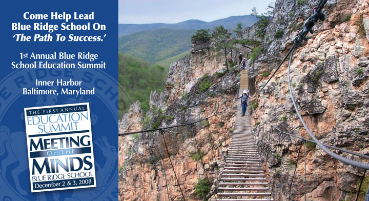 Blue Ridge School Summer Summit Direct Mail Print Side 1