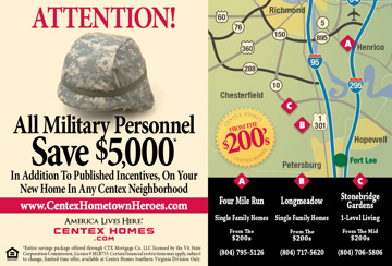 Fort Lee Hero April Ad