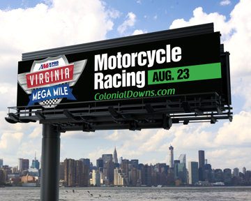 2014 Virginia Mega Mile Digital Billboard