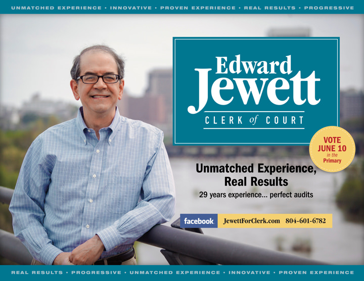 Ed Jewett Clerk Court Edward Jewett 2014 Unmatched Experience Direct Mail Print Side 1