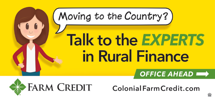 Colonial Farm Credit Farm Credit Colonial Billboard Yellow Print Side 2