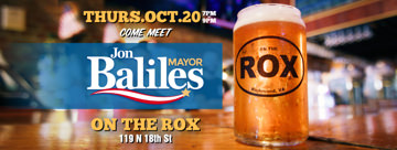 Come Meet Jon Baliles Mayor Ad