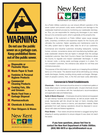 Public Works Commercial Retail Flyer