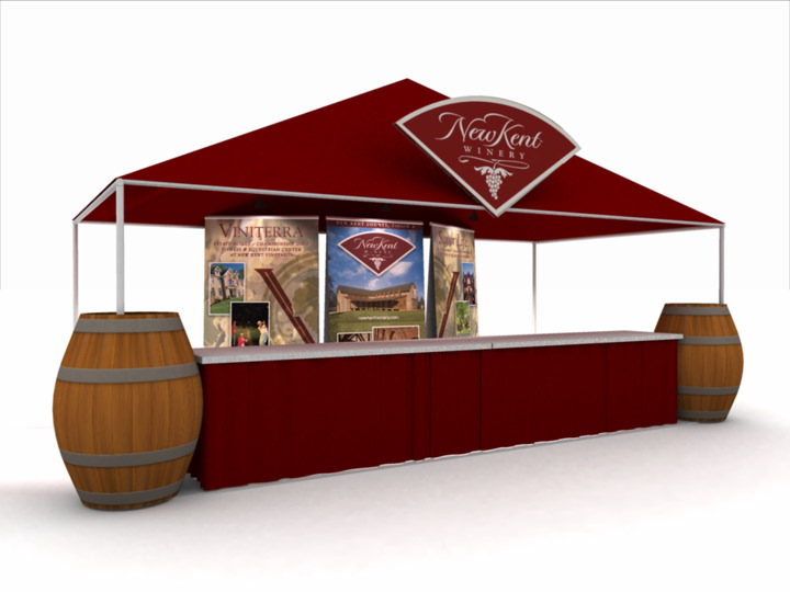 <br /><b>Warning</b>: Undefined variable $page_no in <b>/home2/laymanne/public_html/projects.php</b> on line <b>609</b><br />New Kent Winery Trade Show Booth Display Print 