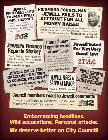 Parker Agelasto 2012 Headlines Direct Mail