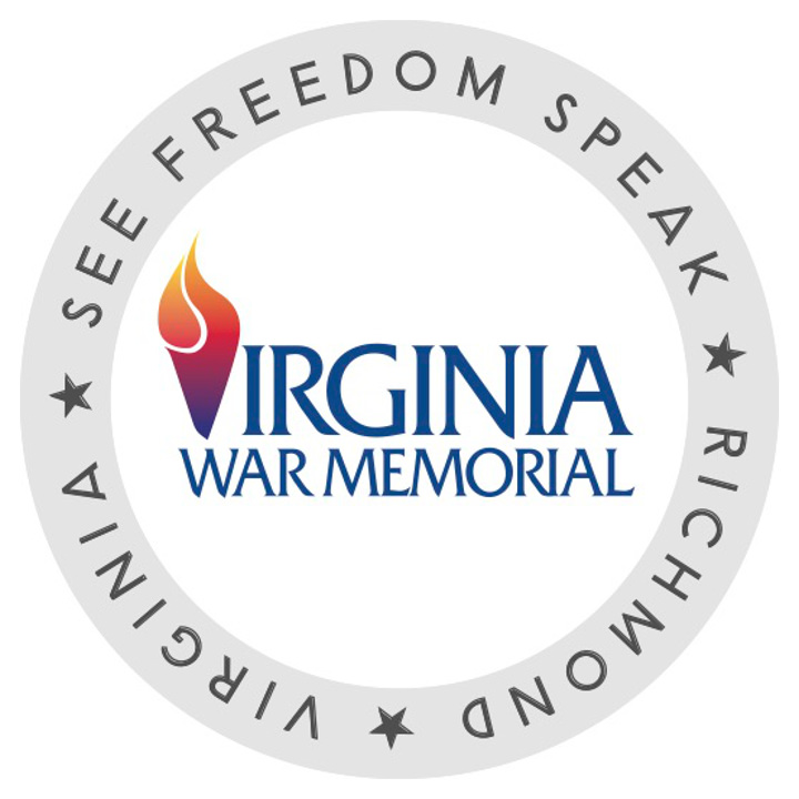 Virginia War Memorial See Freedom Speak Challenge Coin Print Side 1