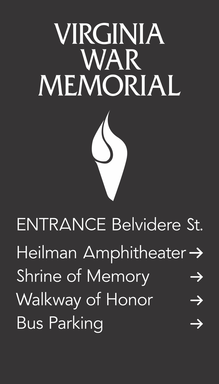<br /><b>Warning</b>: Undefined variable $page_no in <b>/home2/laymanne/public_html/projects.php</b> on line <b>609</b><br />Virginia War Memorial Riverside Park Drive North Sign Print