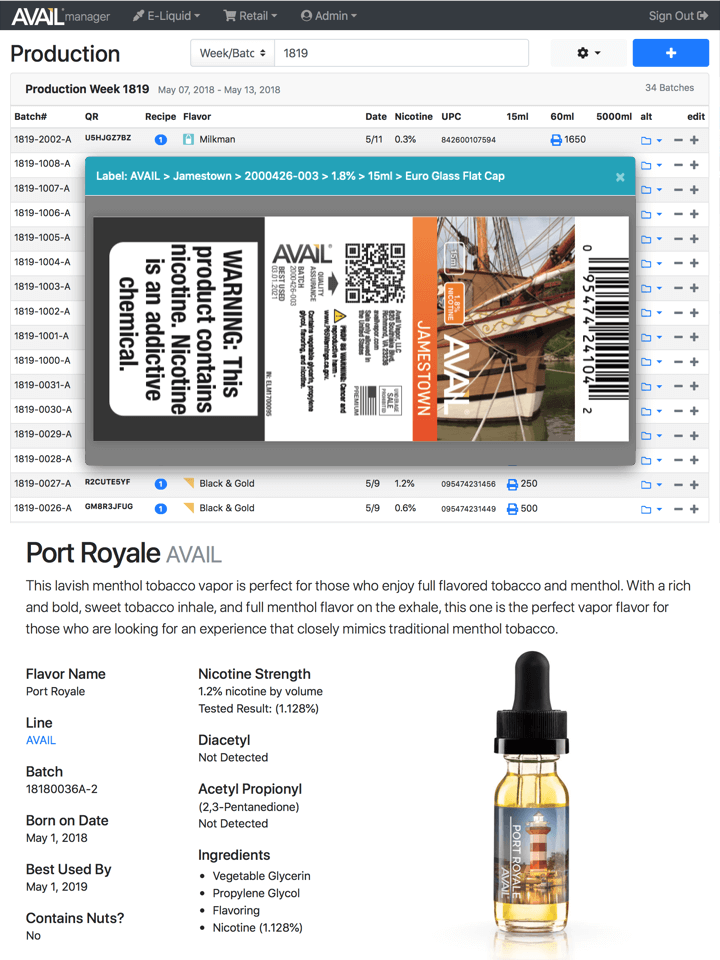 <br /><b>Warning</b>: Undefined variable $page_no in <b>/home2/laymanne/public_html/projects.php</b> on line <b>609</b><br />AVAIL Vapor Quality Assurance Web