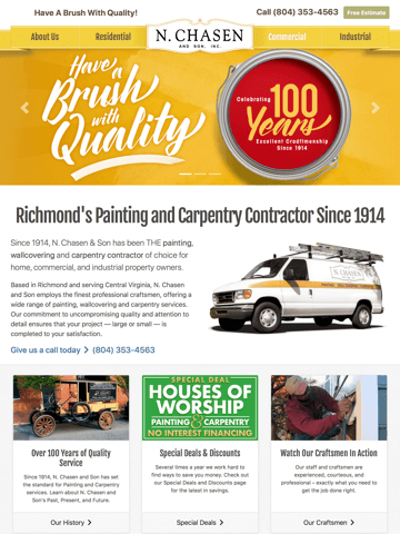 N. Chasen and Son Website