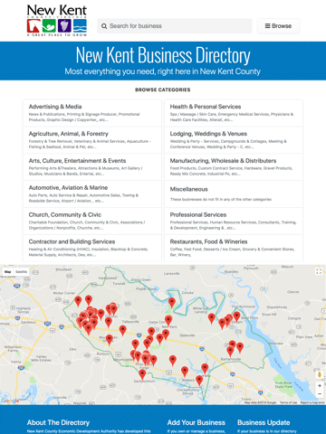 New Kent Business Directory Website