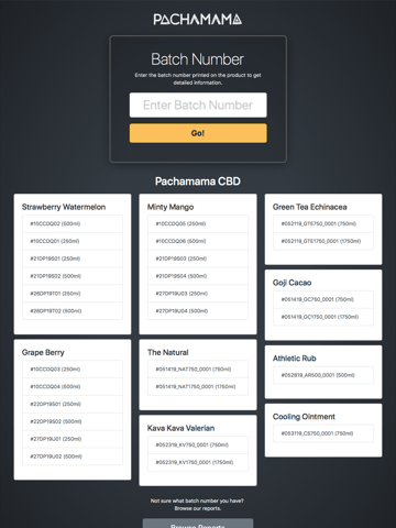 CBD Quality Assurance Website